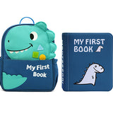 Libro Sensorial con Mochila Azul - Rutinas