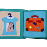 Libro Sensorial con Mochila Verde - El Armario