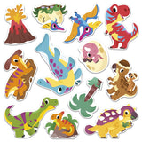 Pegatinas Gruesas Dinosaurios - 2 años