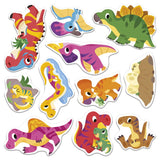Pegatinas Gruesas Dinosaurios - 2 años