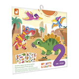 Pegatinas Gruesas Dinosaurios - 2 años