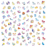100 Pegatinas - Unicornios