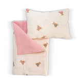 Set Edredón y Almohada Teddy Musa Rosa