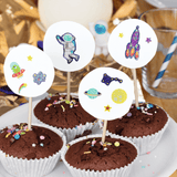 Rollo Pegatinas- Océano, Espacio y Animales