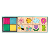 Juego de sellos Jardín de Flores