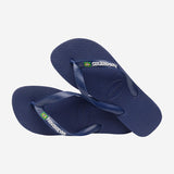 Havaianas Brasil Logo Navy