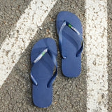 Havaianas Brasil Logo Navy