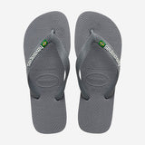 Havaianas Brasil Logo Gris