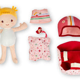 Lena Muñeca y Asiento de Bicicleta