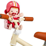 Lena Muñeca y Asiento de Bicicleta