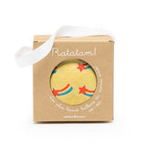 Pelota Estrellas Fugaces & Amarillo - 12 cm