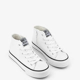 Zapatillas con cremallera Blancas