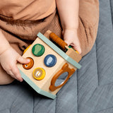 Cubo de Actividades Pequeño de Madera