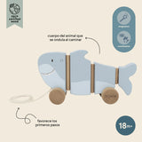 Arrastre Pndulante de Madera - Mr. Shark