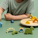 Juego de Equilibrio de Madera - Aventura Dino