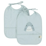 Pack 2 Baberos Impermeables Mr. Shark