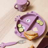 Set 3 cubiertos silicona Mrs. Peacock