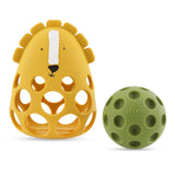 Sonajero Sensorial de Silicona - Mr. Lion