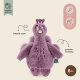 Animal de Peluche - bébé - Mrs. Peacock