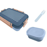 Caja Almuerzo Bento Stripes Blue