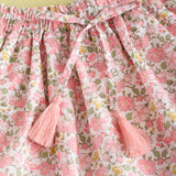 Minifalda Ondas Liberty Pink Coco Fluor