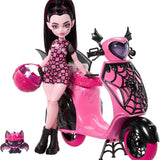 Draculaura y su Scooter