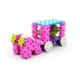 Set Constructor Meli 400 piezas Pastel