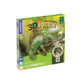 Mini puzzle 3D Camaleón