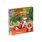 Mini puzzle 3D Zorro Rojo