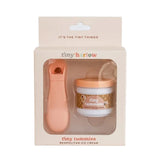 Set de Tarro y Cuchara Helado Napolitano