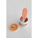 Set de Tarro y Cuchara Helado Napolitano