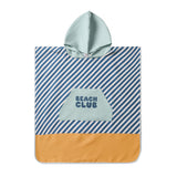 Poncho de Playa Stripes Blues & Beyond