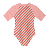 Bañador con Cremallera Stripes Bloom & Blush