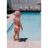 Bañador Cruzado con Volantes Whale Pink