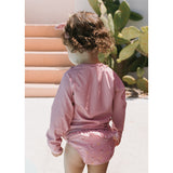 Bañador Pañal Volantes Whale Pink