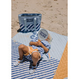 Palas de Playa Neopreno Stripes Blues & Beyond con Pelota