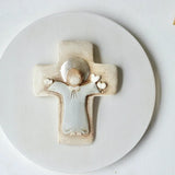 Cruz decorativa Azul