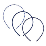 Set Diademas School Azul