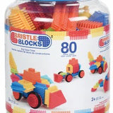 Bristle blocks Bote de 80 pzas.