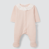 Pelele mini vichy rosa