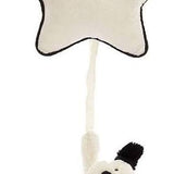 Bashful Black & Cream Puppy Musical Pull