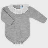 Ranita Punto con Cuello Gris