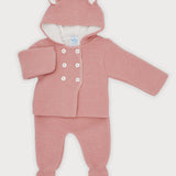 Conjunto San Francisco con Orejitas Rosa