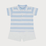 Conjunto Polo Rayas y Pantalón