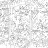 Poster XL Omy Dance para colorear 100x70cm