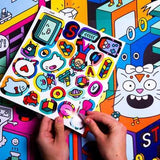 Póster XL + Pegatinas Video Games