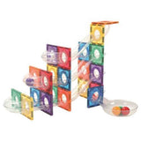 Cleverclixx Pista de Bolas Colores Vivos 60 piezas