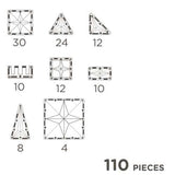 Cleverclixx 110 Piezas Colores Intensos