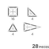 Mini Travel Cleverclixx 28 Piezas Pastel