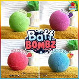 Pack de 4 Bombas de Baño Redondas